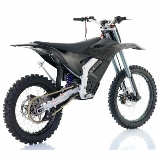 Pit bike eléctrica RFN WARRIOR SX-E15 8000W 74V 40AH 21/18" negra [1]