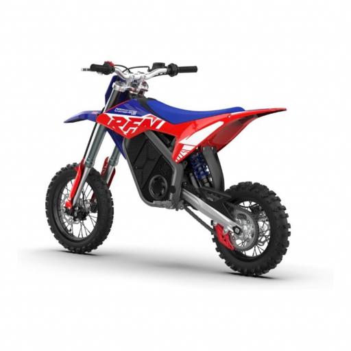 Pit Bike eléctrica RFN Warrior SX-E5 2000W 12/10" azul y roja [3]