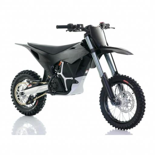 Pit Bike eléctrica RFN Warrior SX-E8 6000W 60V 14/12" negra [4]