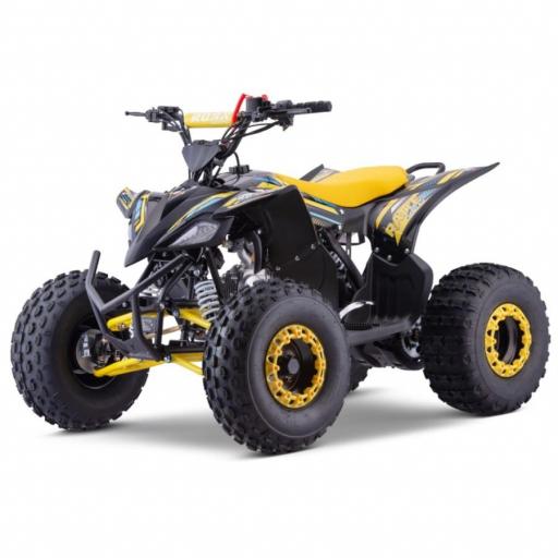 quad automático de 125CC ROAN Ratte R-N1 Amarillo con marcha atrás [0]