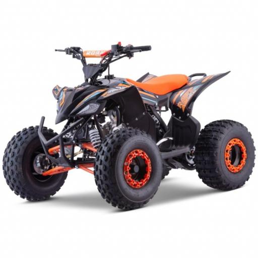 quad automático de 125CC ROAN Ratte R-N1 Naranja con marcha atrás