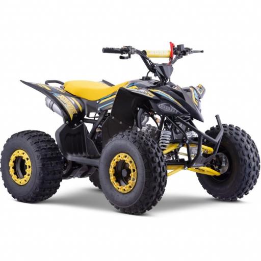 quad automático de 125CC ROAN Ratte R-N1 Amarillo con marcha atrás [1]