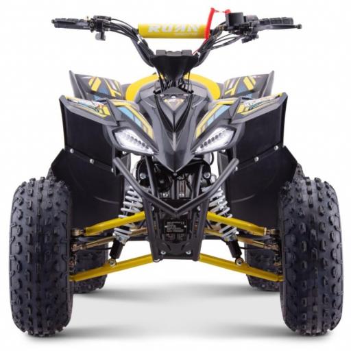 quad automático de 125CC ROAN Ratte R-N1 Amarillo con marcha atrás [2]