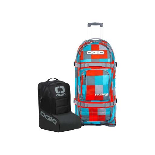 Bolsa transporte OGIO RIG 9800 PRO LE BLOCKADE Roja 125L