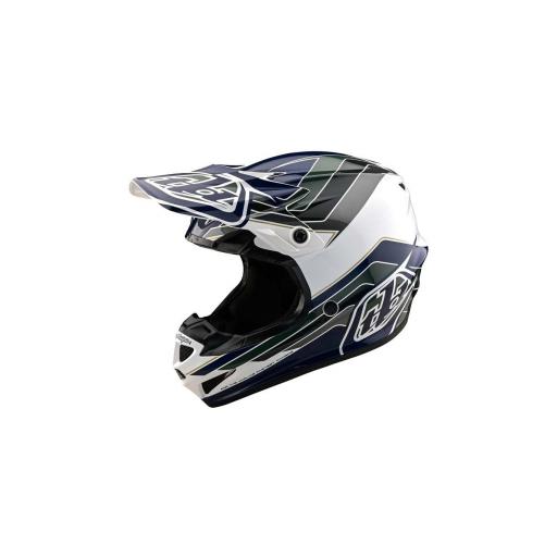 Troy lee SE4 MIPS, color carbón/azul marino