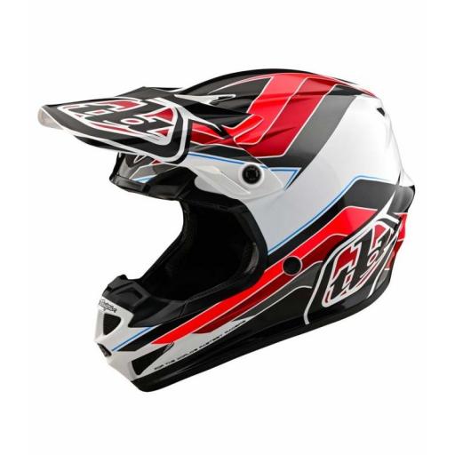 Troy lee SE4 MIPS, color carbón / rojo [6]