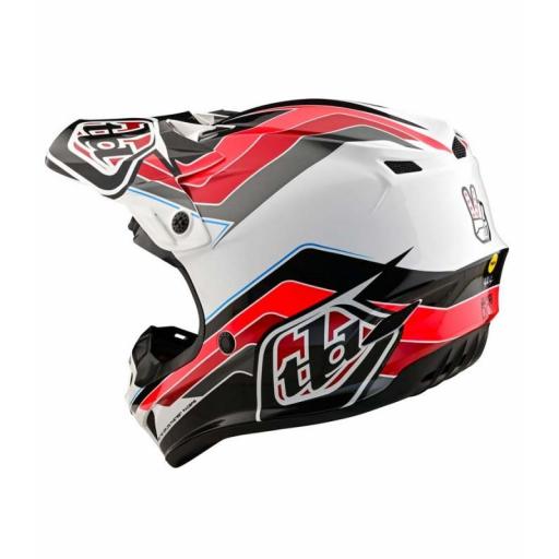 Troy lee SE4 MIPS, color carbón / rojo [4]