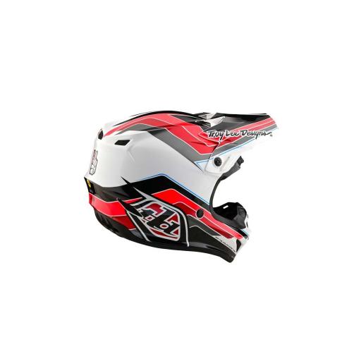 Troy lee SE4 MIPS, color carbón / rojo [2]