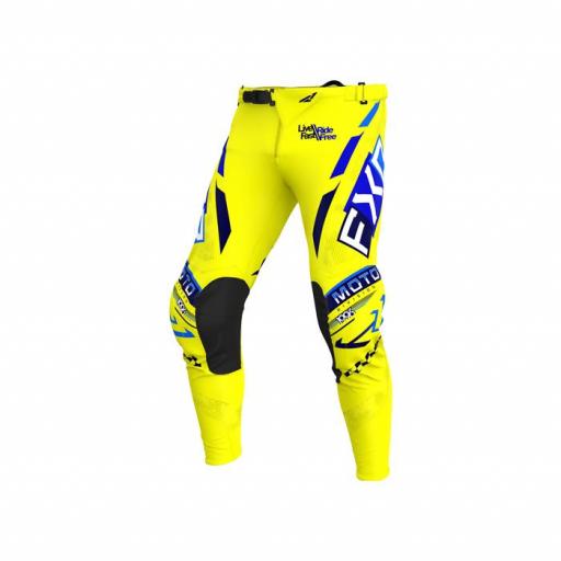 Pantalón FXR PODIUM GLADIATOR MX PANT 25 amarillo
