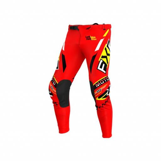 Pantalón FXR PODIUM GLADIATOR MX PANT 25 Rojo