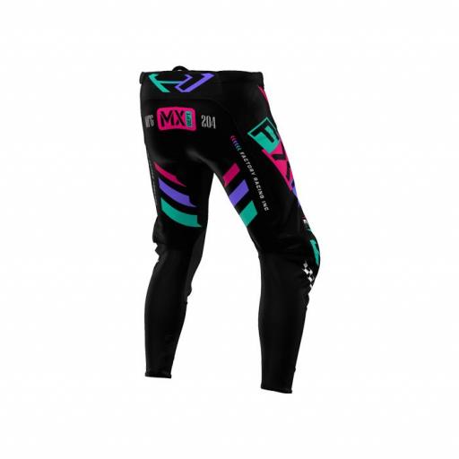 Pantalón FXR PODIUM GLADIATOR MX PANT 25 negro / coral / Menta [1]