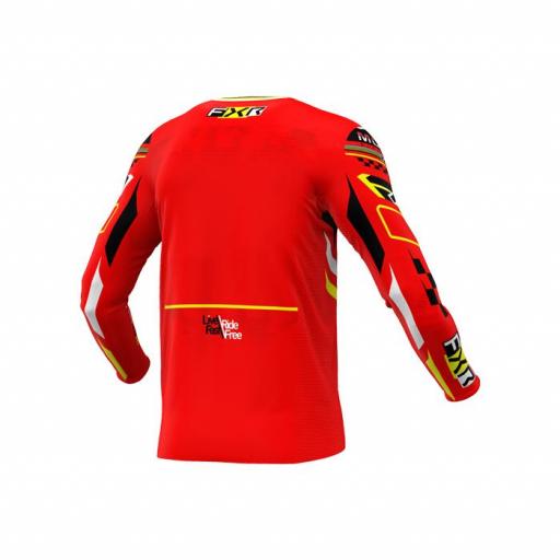 Camiseta FXR PODIUM GLADIATOR MX JERSEY 25 Rojo [1]