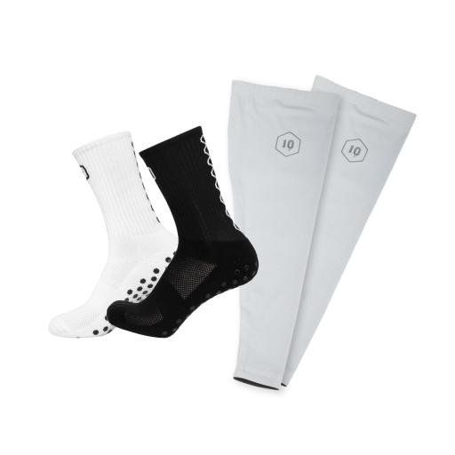 Pack de 2 pares de calcetines antideslizantes - BEIGE - Kiabi - 5.00€