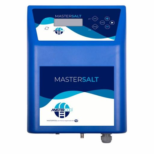 Clorador Salino Mastersalt PQS 34 g/h con control de pH incluido y bomba dosificadora. [0]