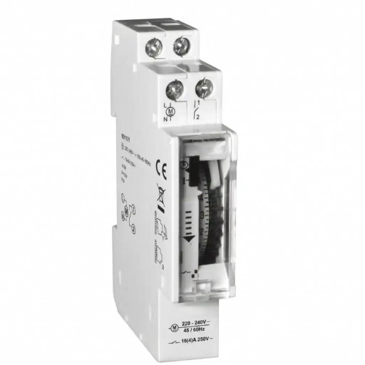 RELOJ TEMPORIZADOR Interruptor horario analógico Perry 1 módulo con reserva (R1MOD-P-CR) [0]