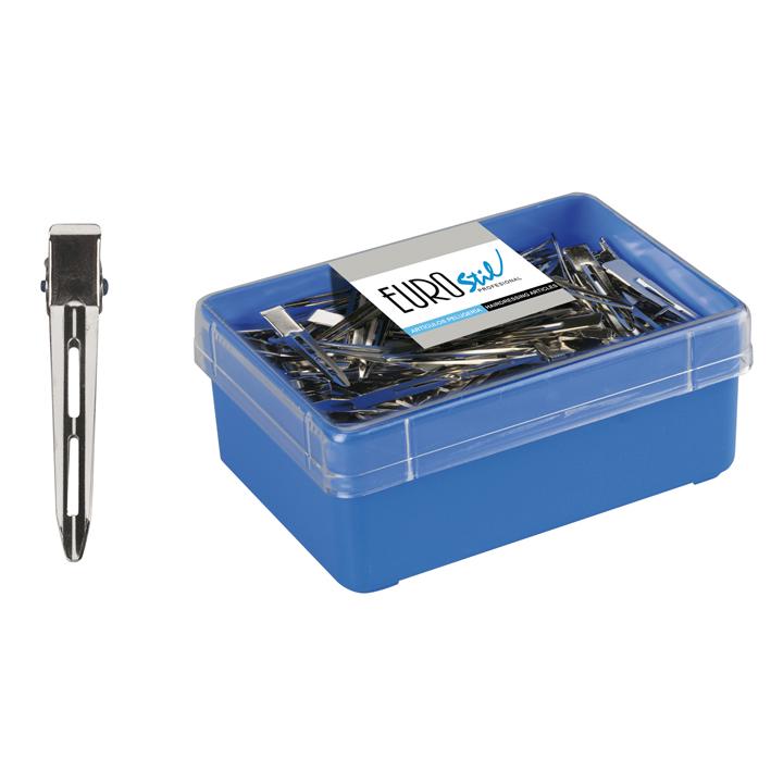 Caja 120 pinzas pequeña 4.6 cm Eurostil