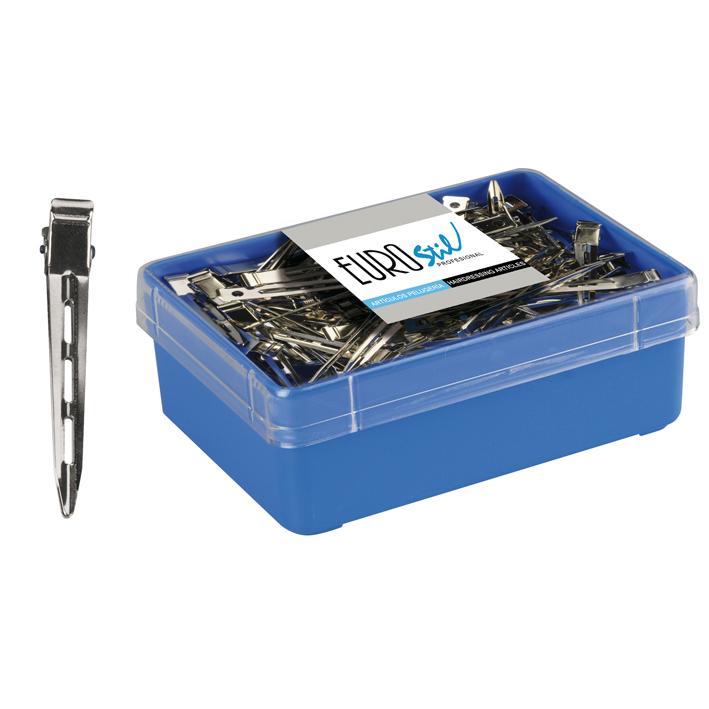Caja 120 pinzas grande 6.5 cm Eurostil