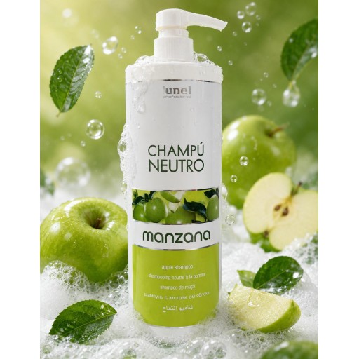 Champú neutro Manzana 1000ml Lunel Profesional