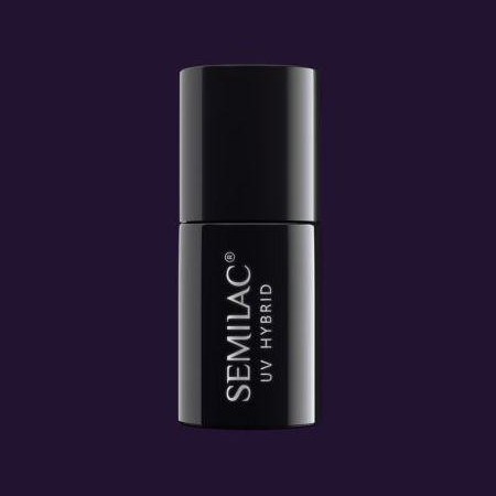 100 Esmalte semipermanente Semilac Black Purple 7ml [0]