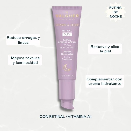 Crema Facial con Retinal  0,1% Valquer 50ml [1]