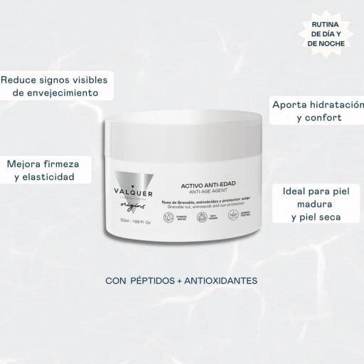Crema Activo Facial Anti-Edad Valquer 50ml [1]