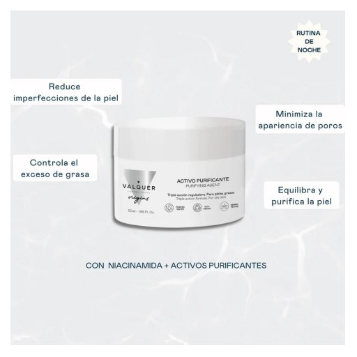 Crema Activo Facial Purificante Valquer 50ml [1]