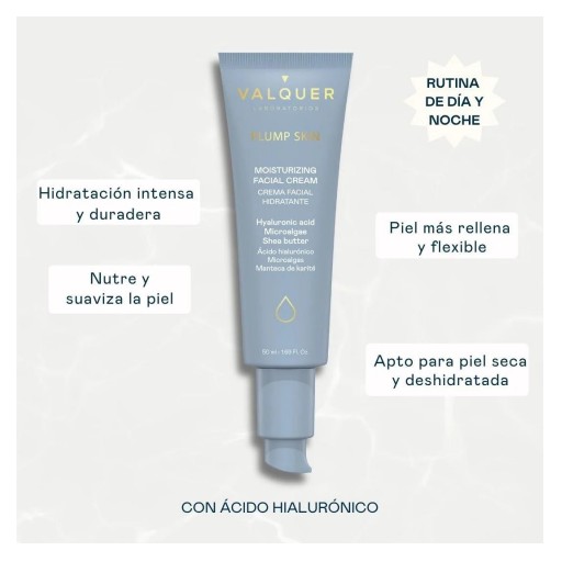 Crema Facial Hidratante Plump Skin Valquer 50 ml [1]