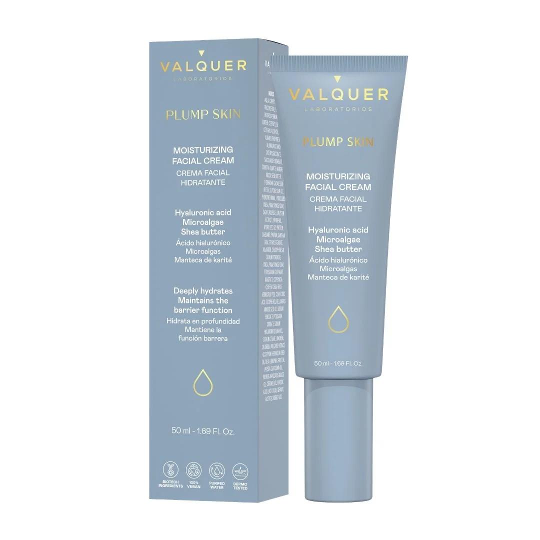 Crema Facial Hidratante Plump Skin Valquer 50 ml