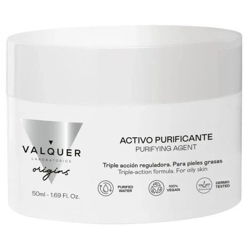 Crema Activo Facial Purificante Valquer 50ml