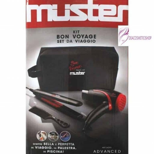 Secador de viaje con plancha Muster