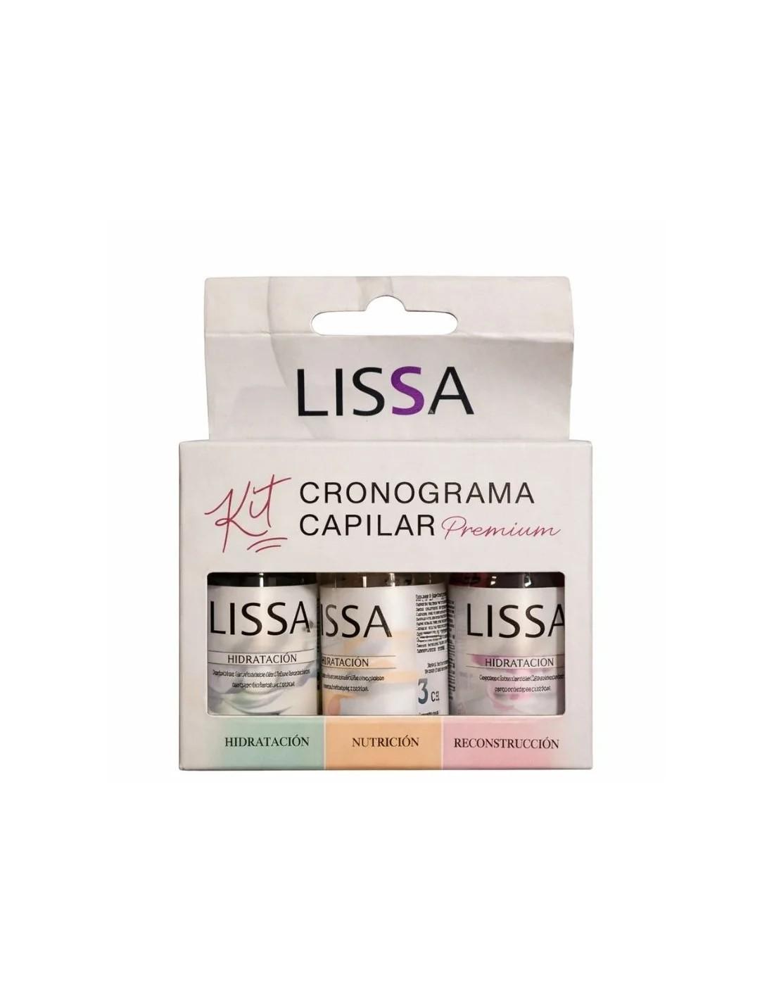 Cronograma Capilar Premium Lissa 3 × 15 ml