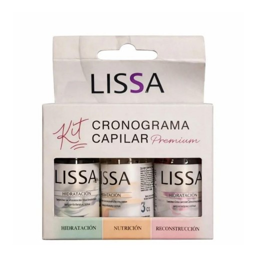 Cronograma Capilar Premium Lissa 3 × 15 ml