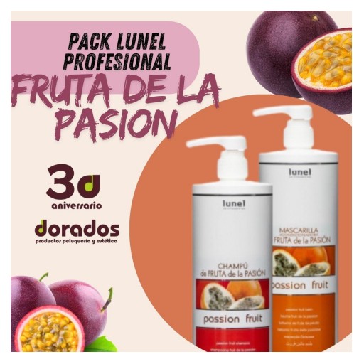 Pack Fruta de la Pasión Champú+Mascarilla Lunel