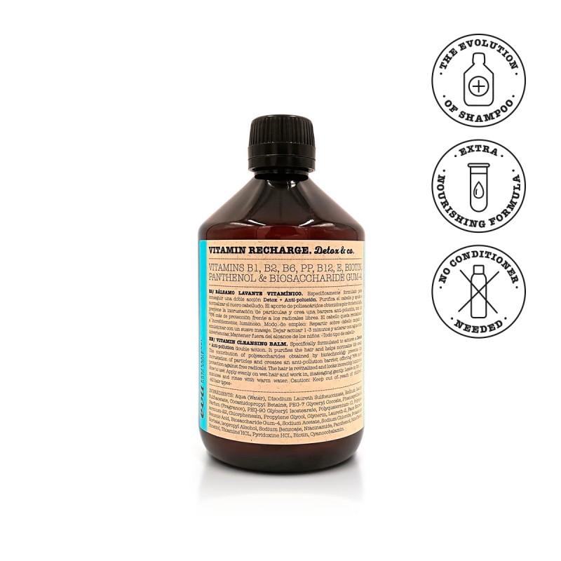 Vitamin Recharge Detox & Co. 500 ml – Champú Detox | Eva Professional
