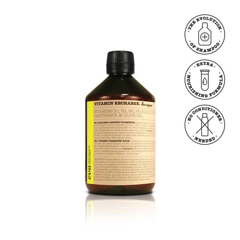 Vitamin Recharge The Original 500 ml – Champú Bálsamo Lavante | Eva Professional