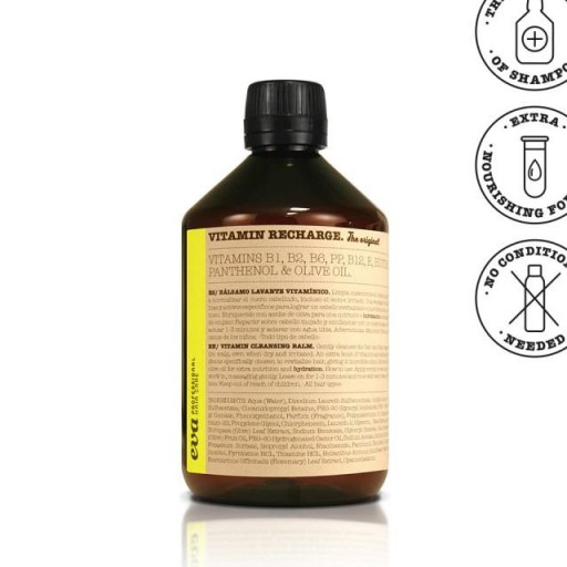 Vitamin Recharge The Original 500 ml – Champú Bálsamo Lavante | Eva Professional