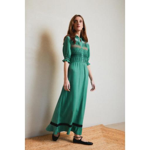 Vestido Castaño de Indias "Ava II Verde" [2]