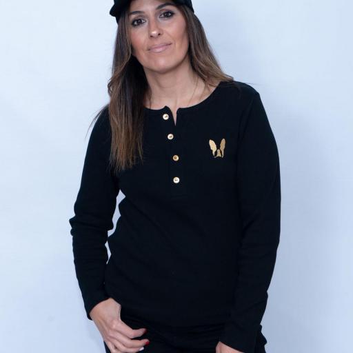 Camiseta El Sueño de Lola “LOLA BASIC GOLD” black