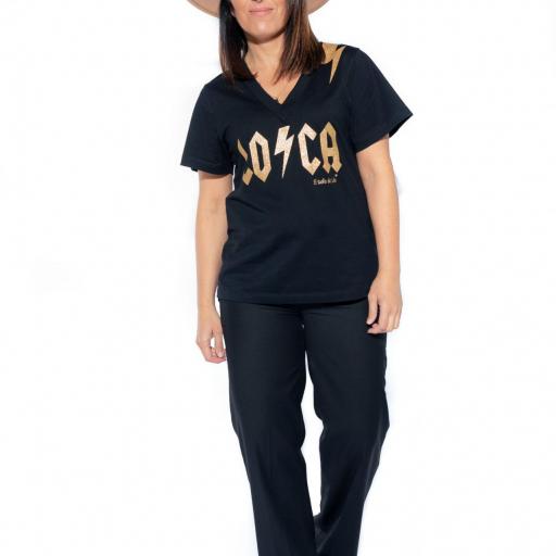Camiseta El Sueño de Lola "Loca Gold" [2]
