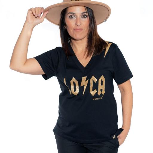 Camiseta El Sueño de Lola "Loca Gold" [0]