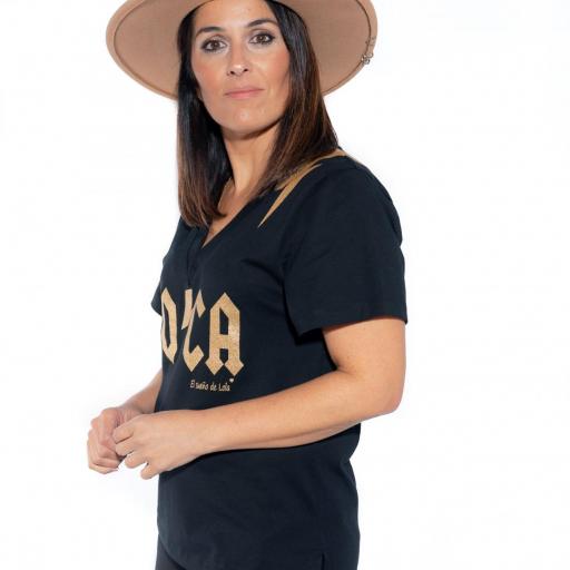 Camiseta El Sueño de Lola "Loca Gold" [1]