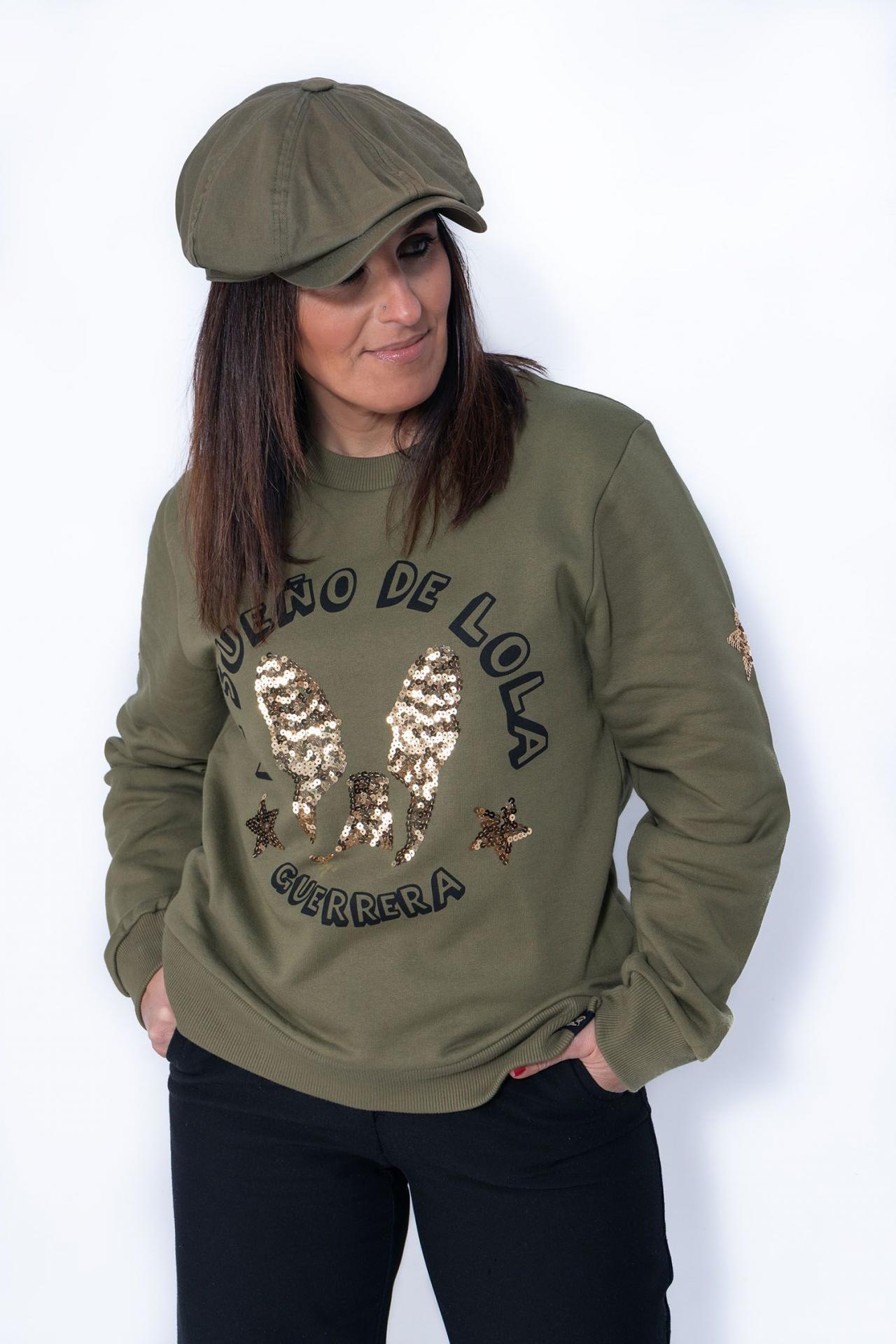 Sudadera El Sueño de Lola "Guerrera"