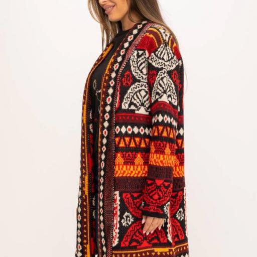 Chaqueta Artesanal Jacquard Peace and Love [1]