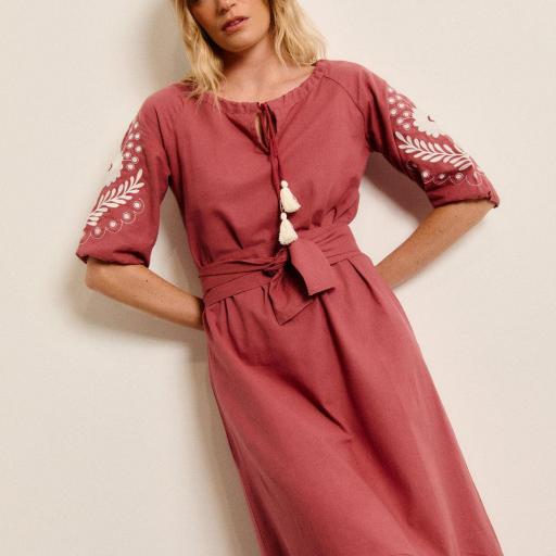 Vestido Castaño de Indias "Lyon Vino" [1]
