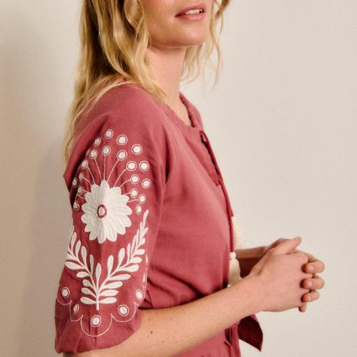 Vestido Castaño de Indias "Lyon Vino" [2]