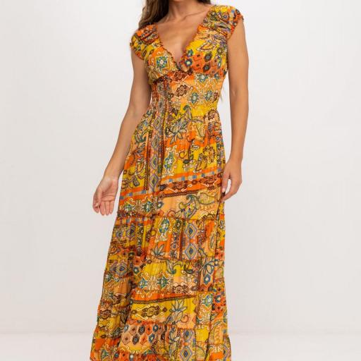 Vestido Peace and Love  Largo Boho  [0]