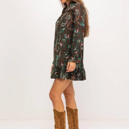 Vestido Peace and love Cuadros [1]
