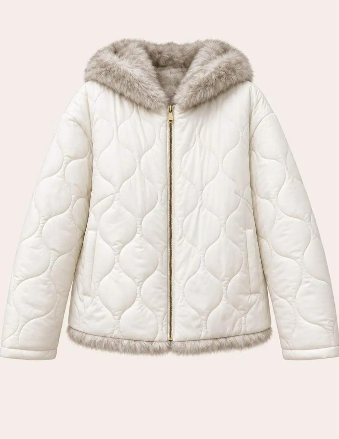 Chaqueta acolchada reversible