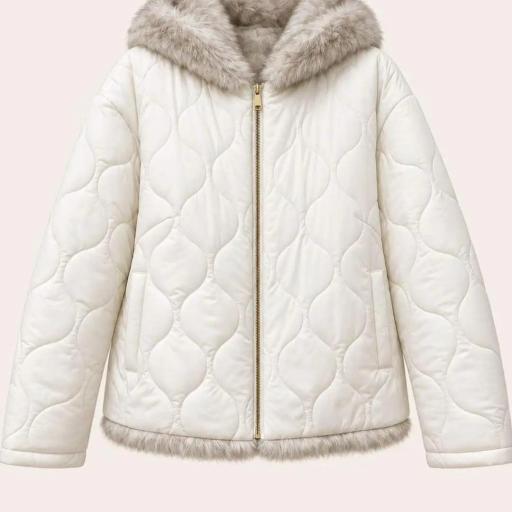 Chaqueta acolchada reversible [0]