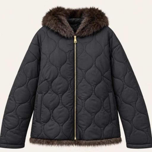 Chaqueta acolchada reversible [2]
